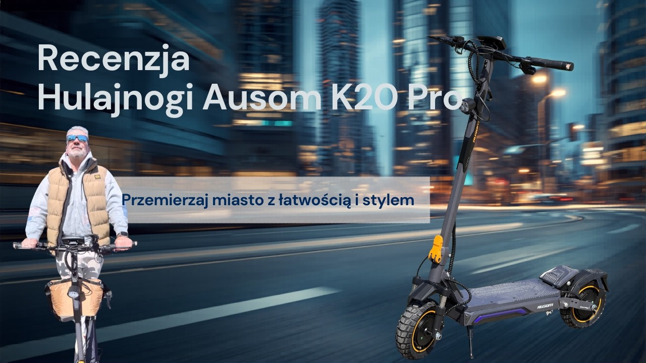Ausom K20 Pro - dwusilnikowa hulajnoga elektryczna