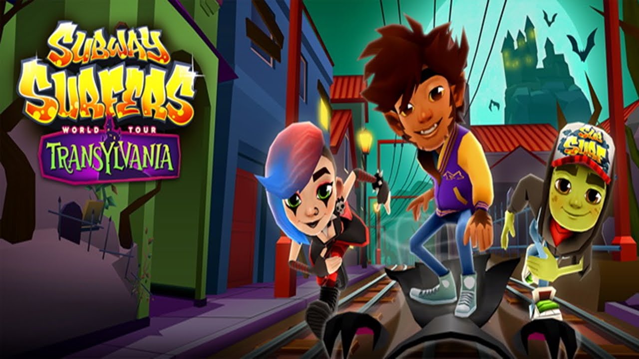 Subway Surfers: Transylvania - Sony Xperia Z2 Gameplay