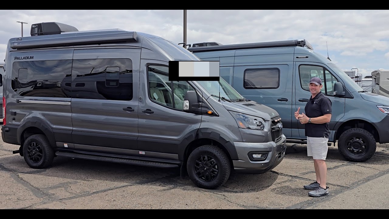 2025 Palladium Luxury Camper Conversion Van! Transit Trail Chassis 350 AWD 3.5