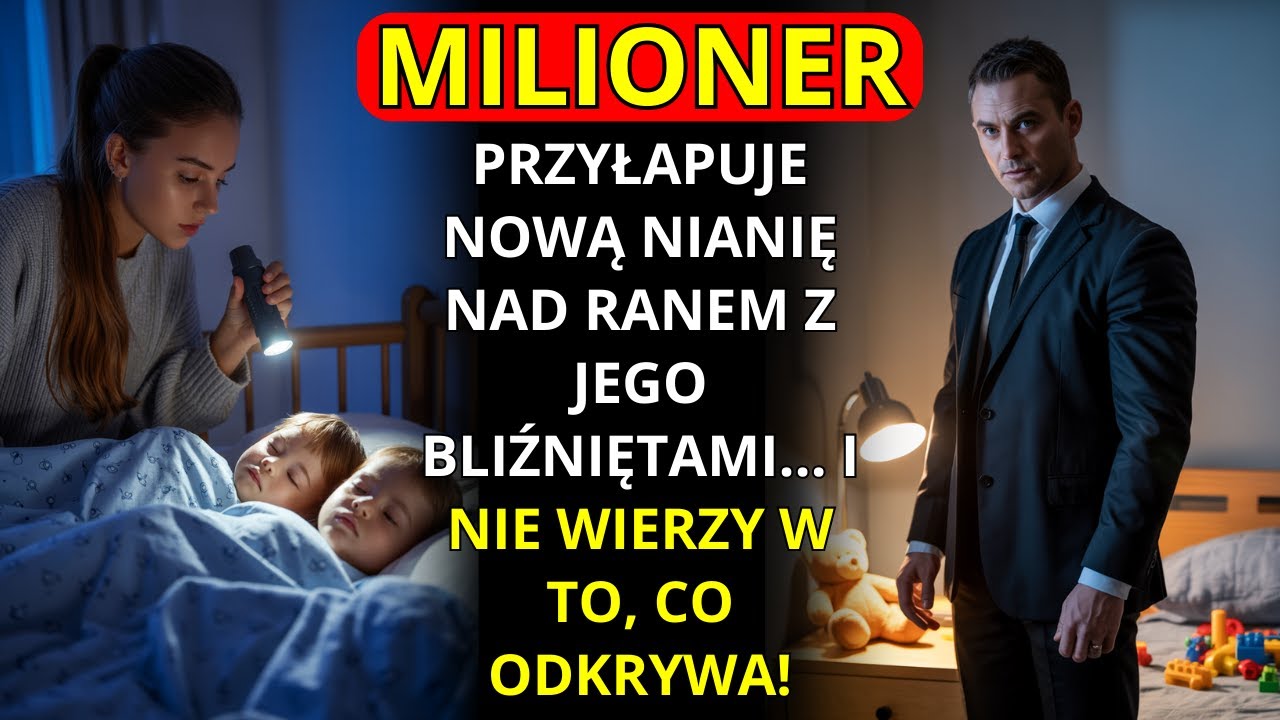 MILIONER PRZYŁAPUJE NOWĄ NIANIĘ NAD RANEM Z JEGO BLIŹNIĘTAMI… I NIE WIERZY W TO, CO ODKRYWA!