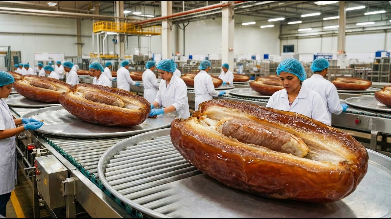 Inside a Modern Date Processing Factory | From Date Palm to Pack (Full Process)