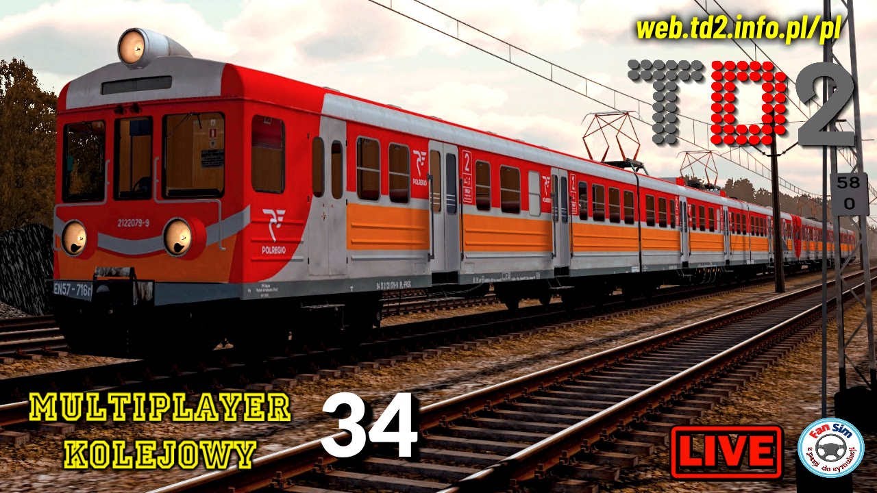 SYMULATOR STANIA POD SEMAFOREM - EN57 POLREGIO w TRAIN DRIVER 2 I #34 I 🚂 OSOBOWY
