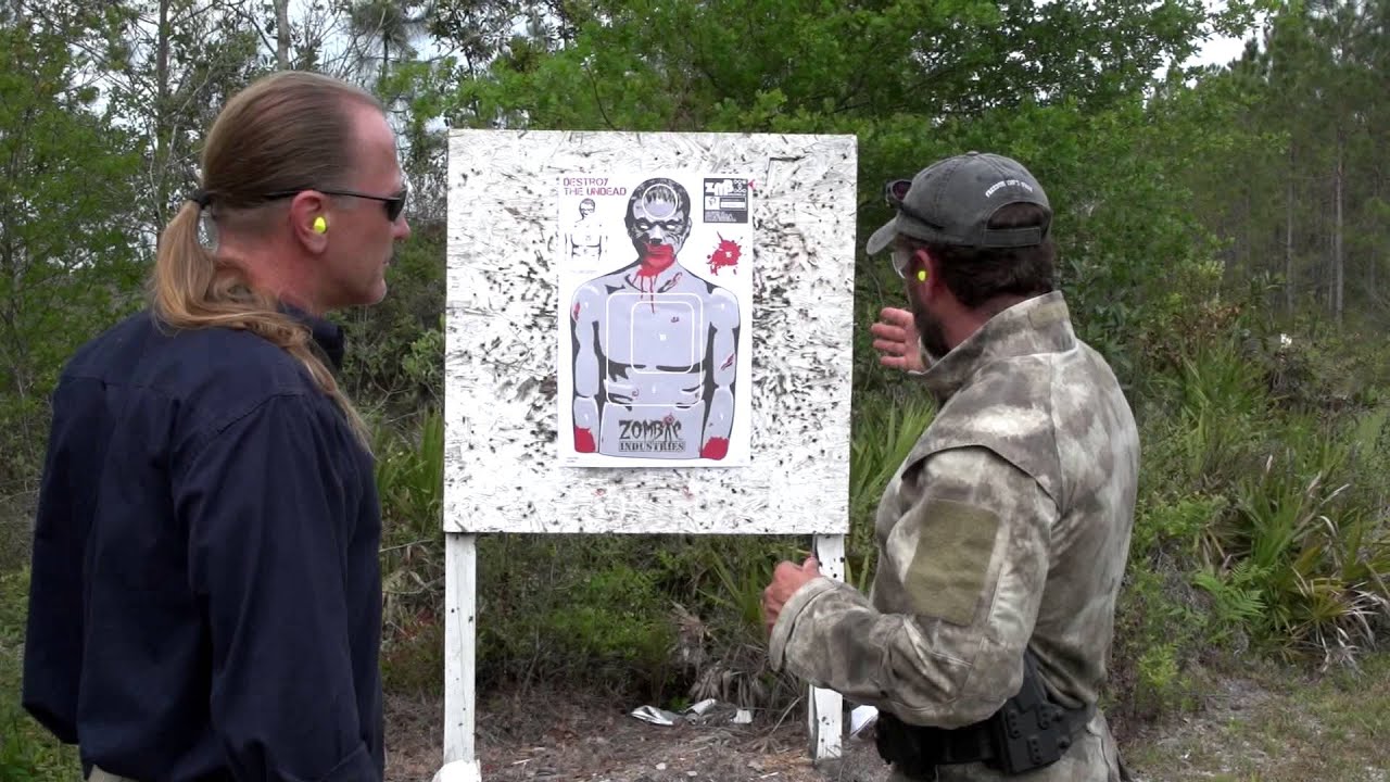 Sub 1 second draw with round on target.