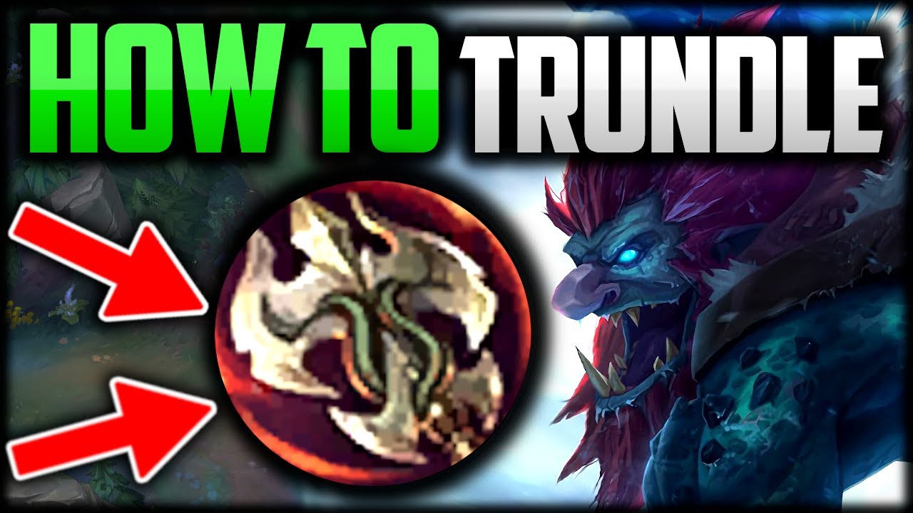 How to Trundle & CARRY for Beginners (Bestt Build/Runes) #1 Split Pusher S13 League of Legends