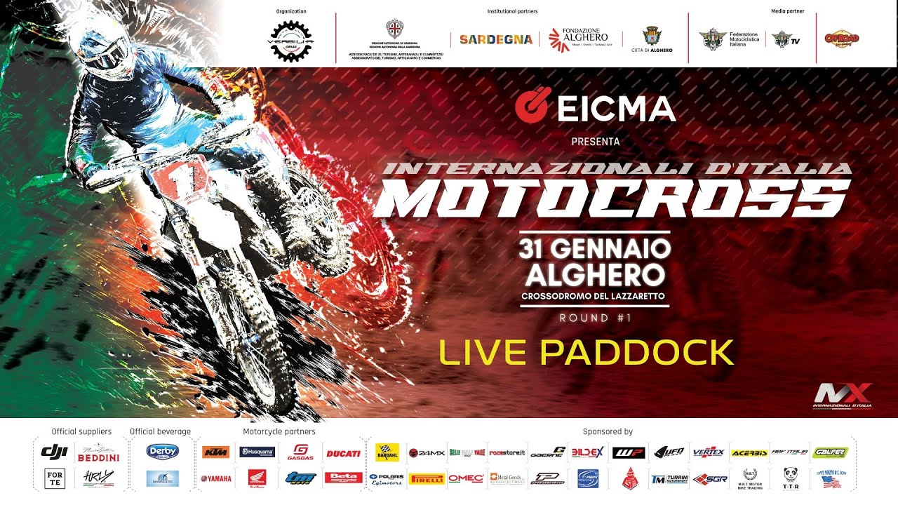 Live Paddock - Internazionali d'Italia Motocross @EICMAOfficial