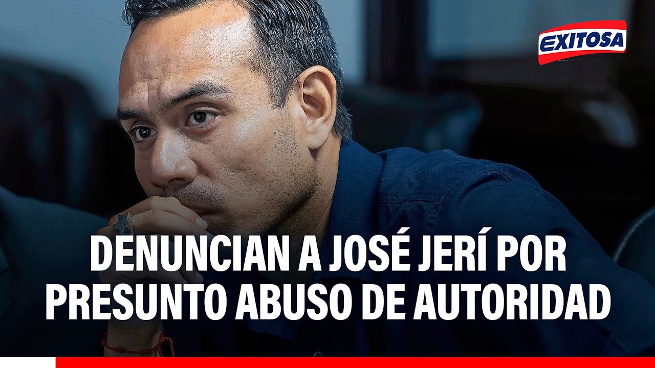 🔴🔵 José Jerí fue denunciado por presunto abuso de autoridad tras requisas en penales: 