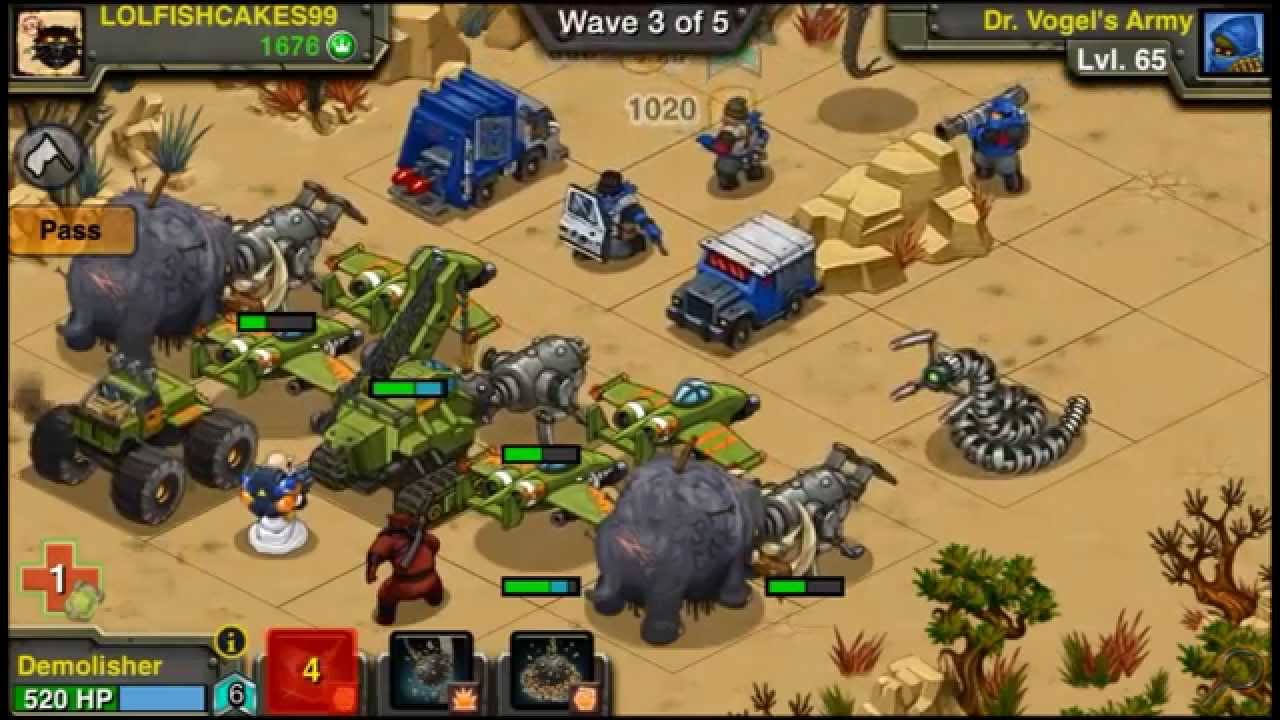 Battle Nations: Boss strike 10- No losses