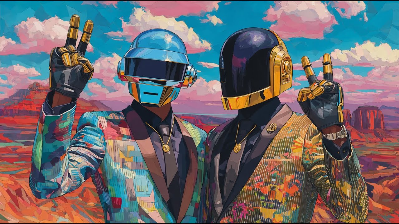Daft Punk Tribute Mix: Make Love & Peace /// (Chill Future Funk Vibes Playlist)