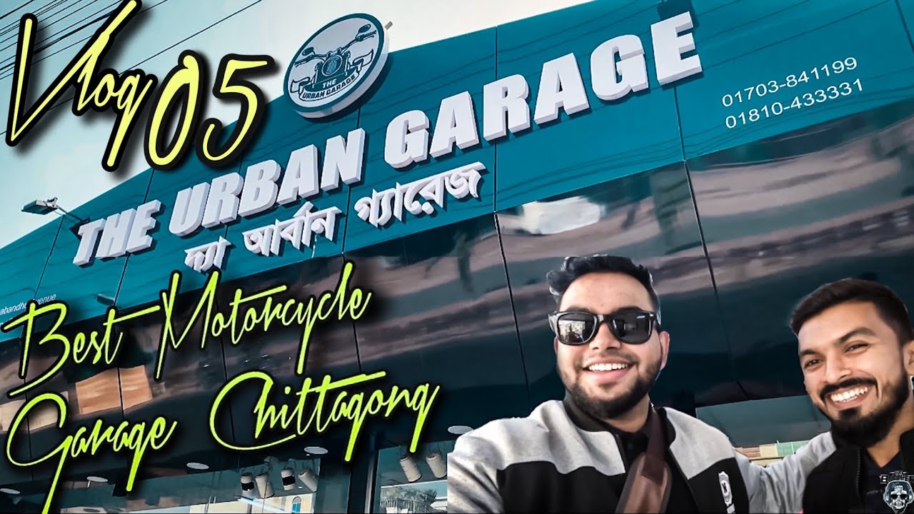 Best Bike service center in Chittagong  || The Butcher || The Urban Garage ||  vlog 05 ||