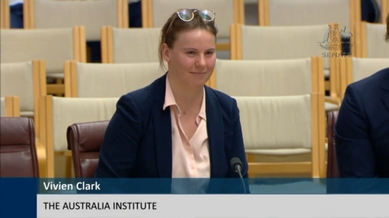 Who gets access to politicians? - Vivien Clarke & Bill Browne | Senate Committee Lobbyist Inquiry