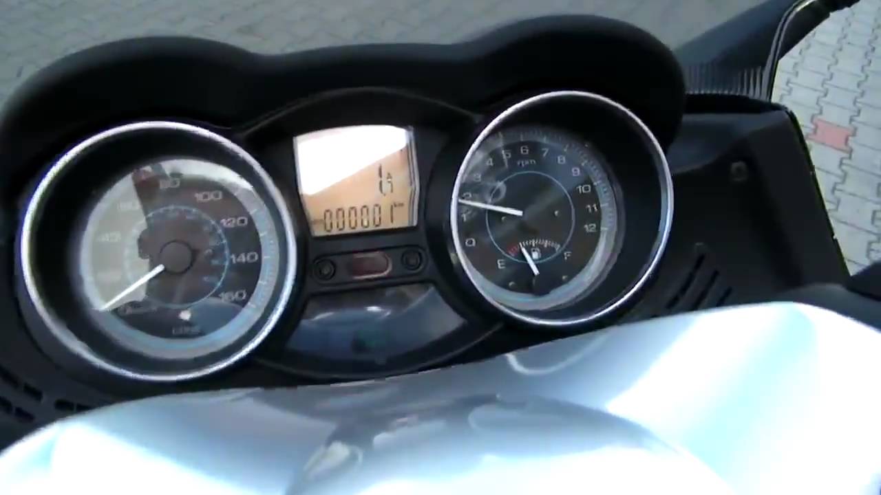 HC Anleitung - Piaggio XEvo 125 2010 Roller Blau Midnight 222/A