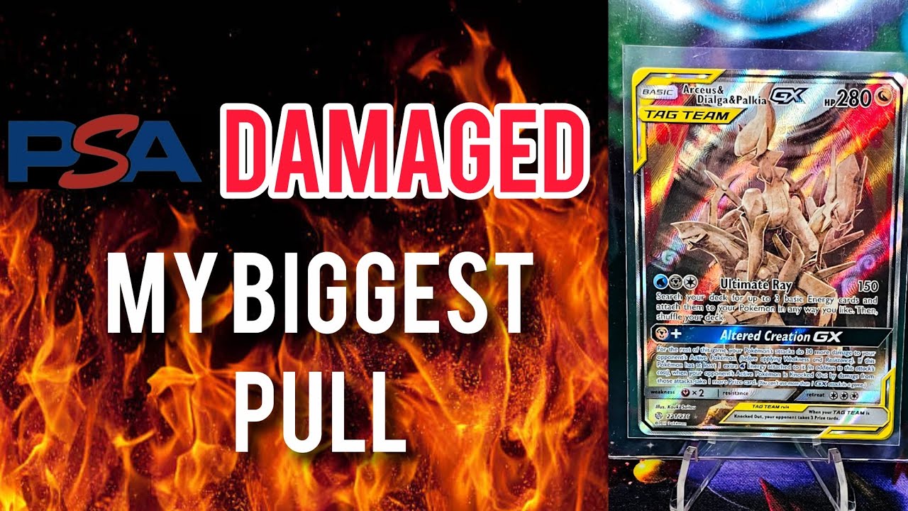 PSA DAMAGED My BIGGEST Card!? COMPLETE Proof of How it Happened & How it was Handled