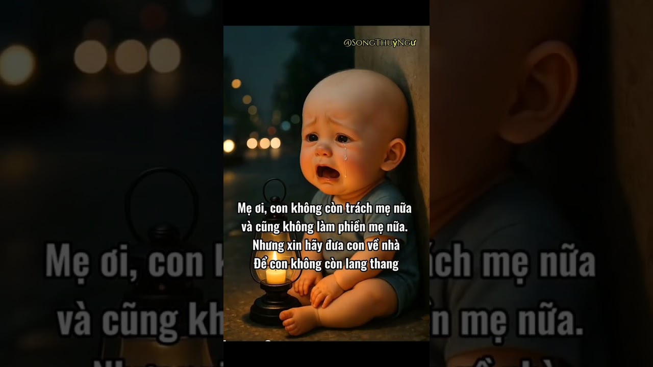 mẹ ơi con ko còn trách mẹ nữa😫