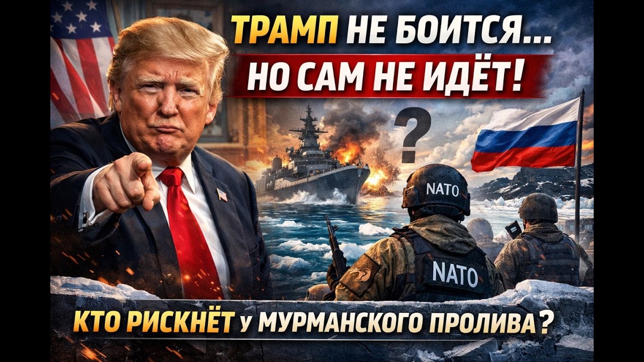 Трамп не боится&hellip; но сам не идёт? Что происходит у Мурманского пролива#news #швейцария