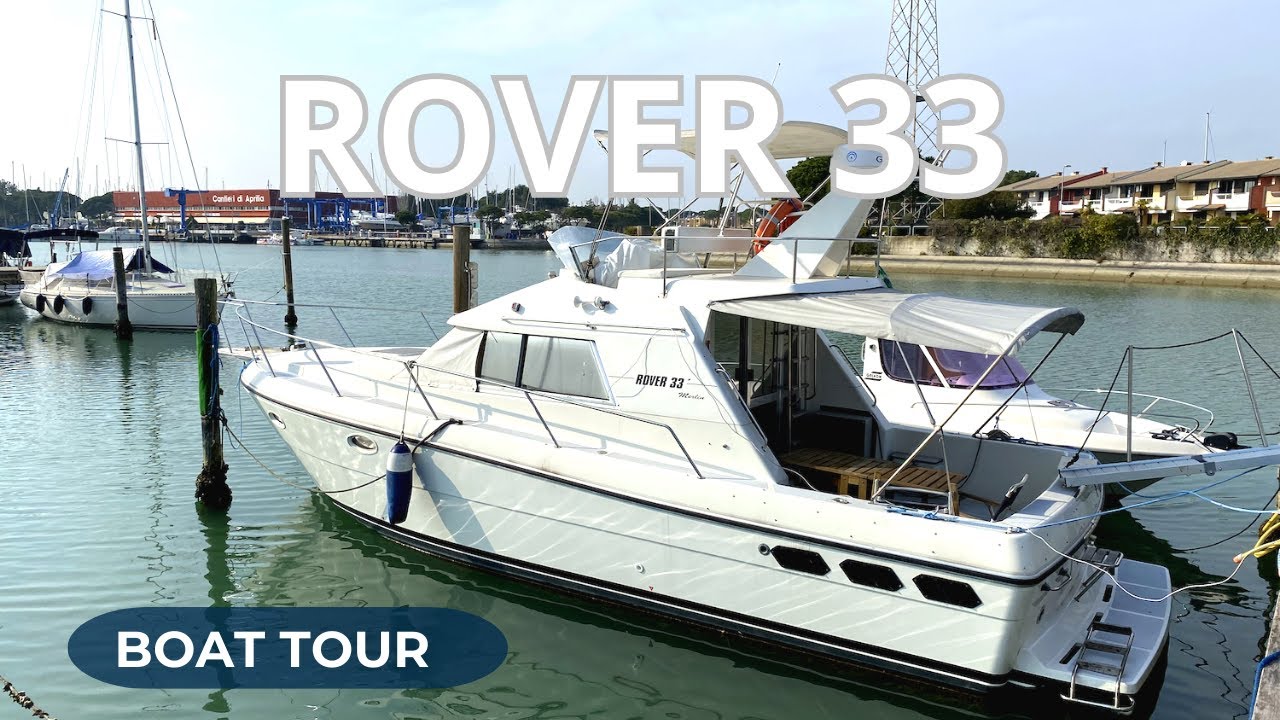 🇮🇹 BOAT TOUR - ROVER MARINE 33 - ITALY