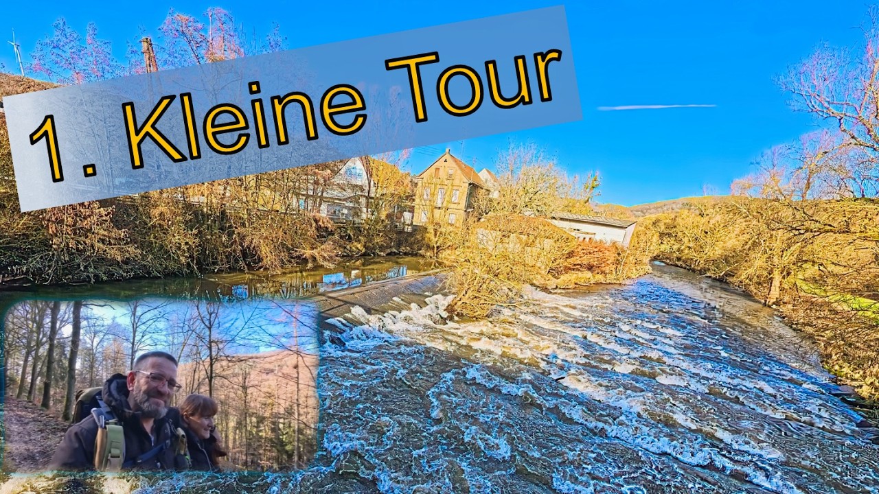 Unsere 1. kleine Tour nach der Op Lauterecken - Grumbach