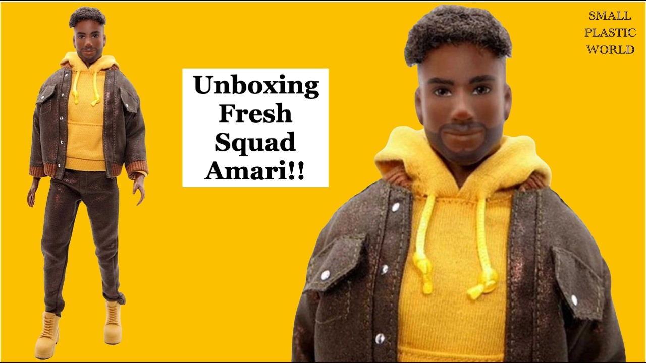 Unboxing Fresh Squad @The Fresh Dolls Amari | Spoiler Alert: he's amazing!!