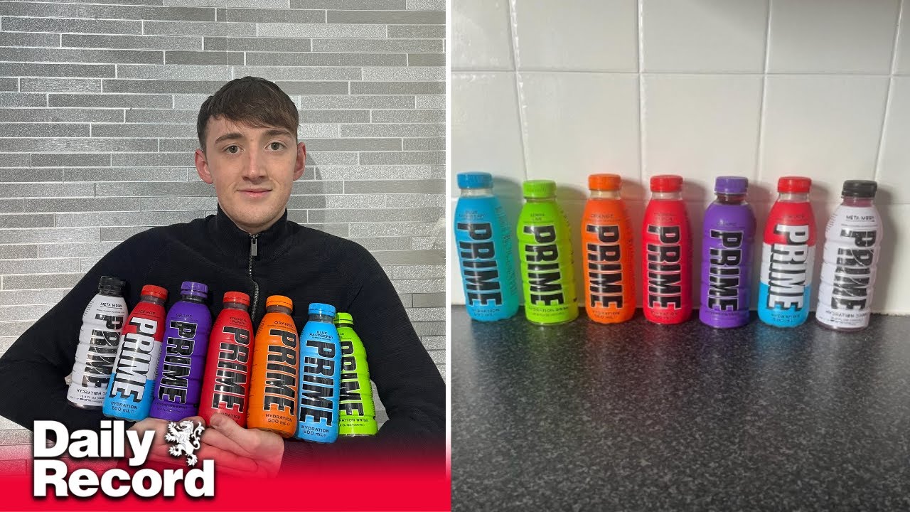 Prime Hydration Drink Taste Test - We try out and rank all the flavours