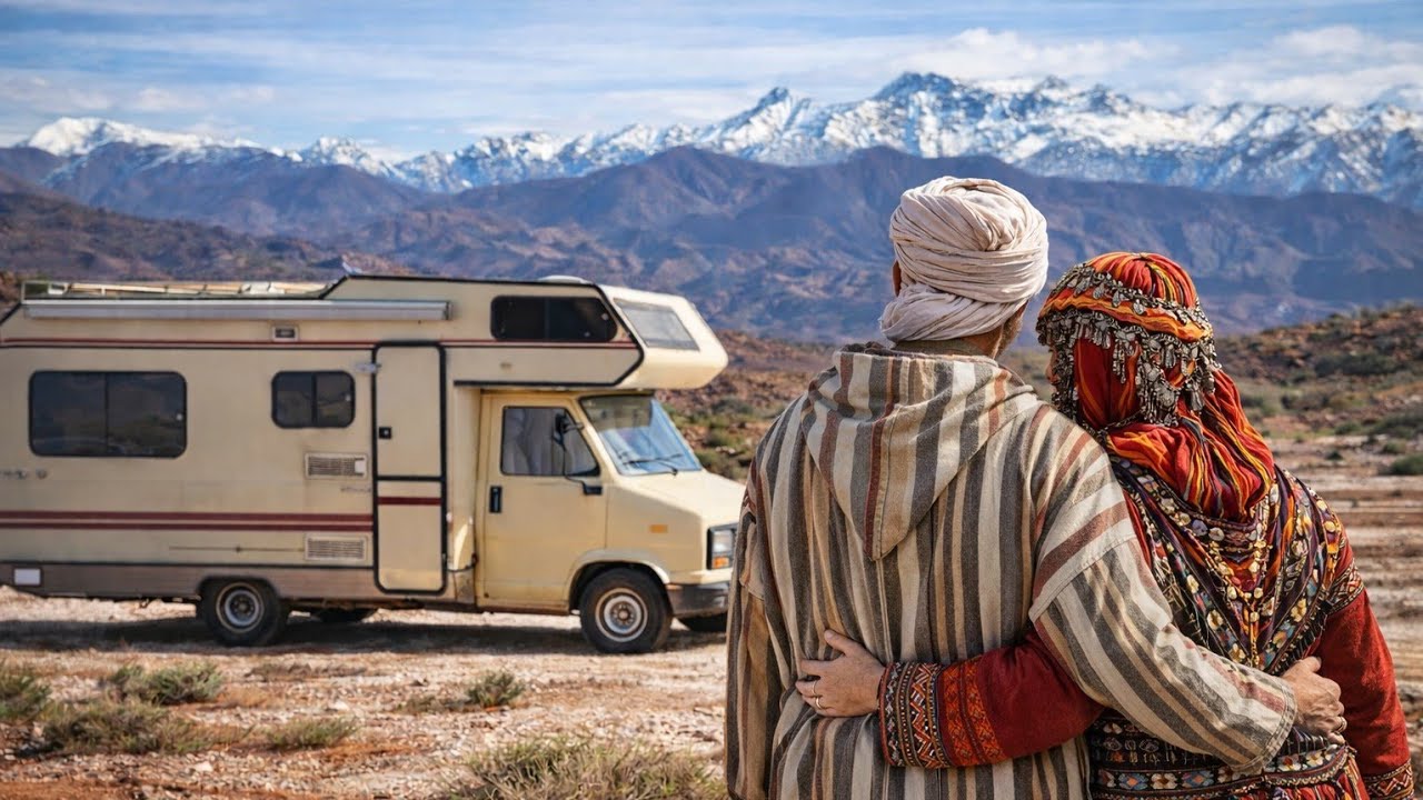 A las Montañas en una Vieja Autocaravana (Alto Atlas, Marruecos)