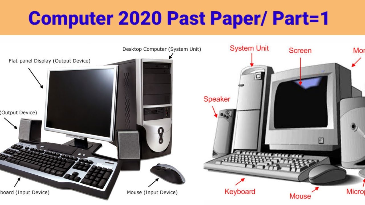 Computet 2020 Past Paper/ Part= 1/ BSN first semester  #computer #computerpastpaper
