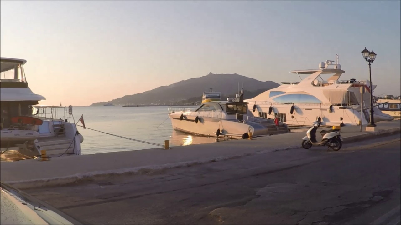 Bohali Hill view & to ferry boat, Zakynthos, Greece