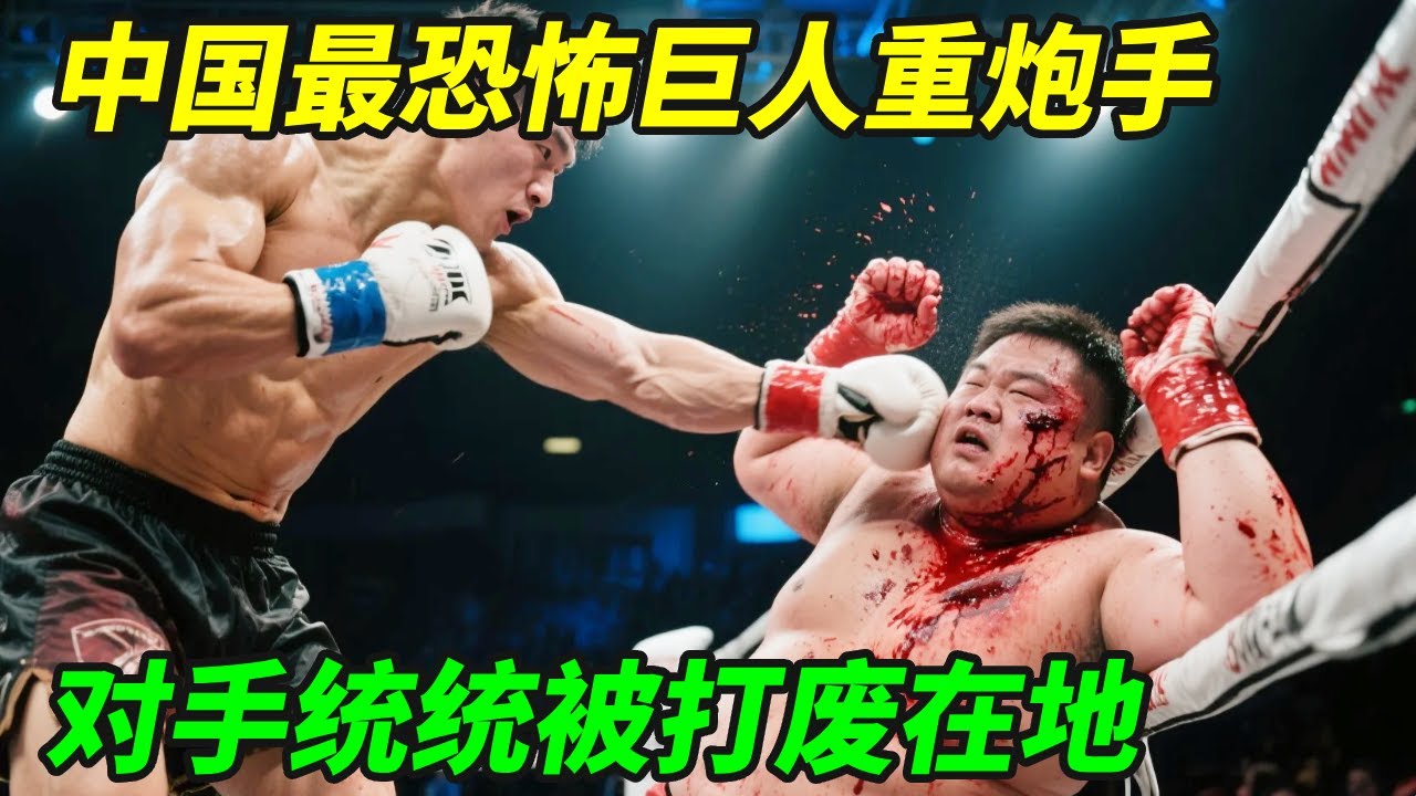 中国最恐怖巨人重炮手！对手统统被打废在地，不是断臂就是断脖！【小野格斗解说】