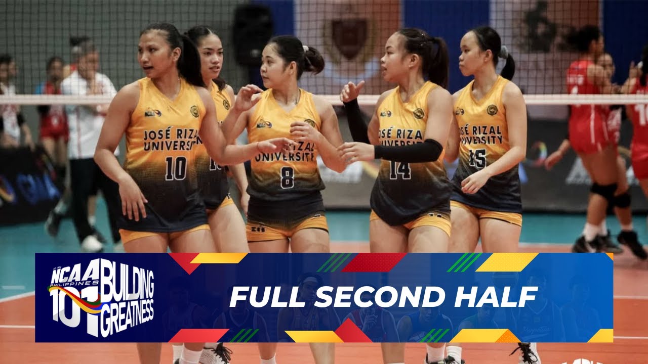 FULL SECOND HALF - JRU Lady Bombers vs EAC Lady Generals | NCAA Season 101