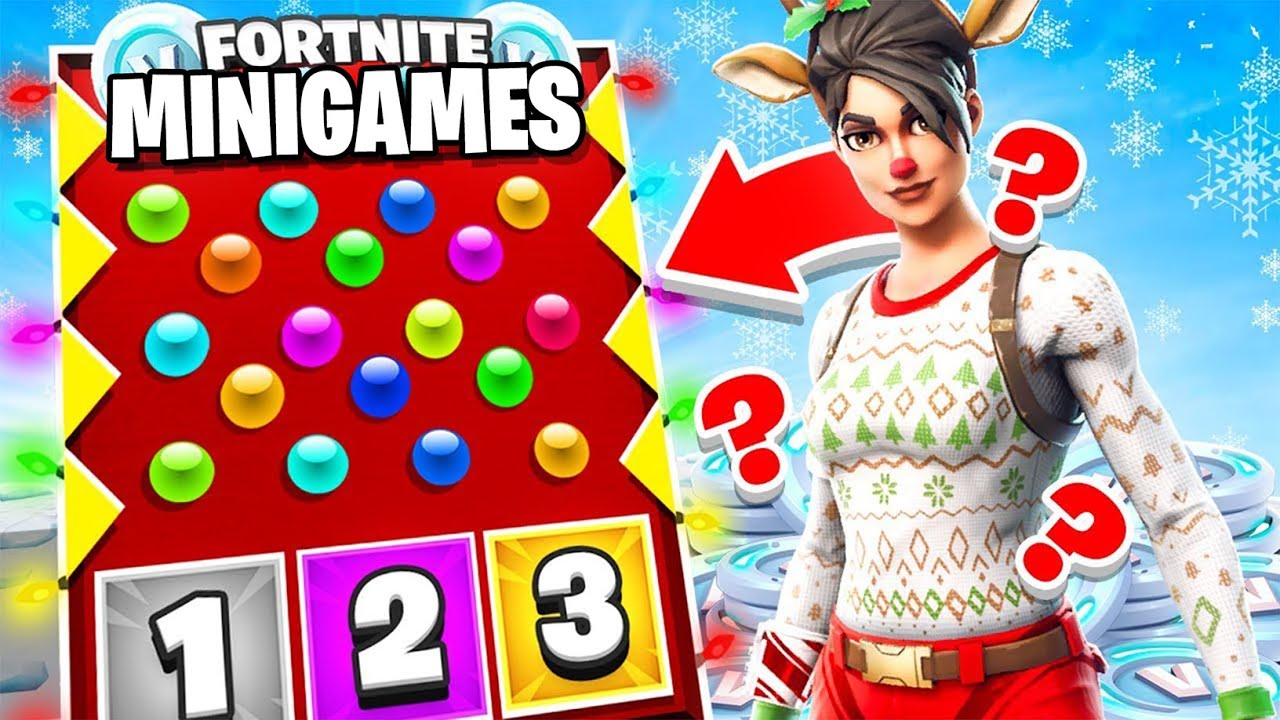 2 IDIOTEN vs MINIGAMES um LOOT in Fortnite (100% lachflash)