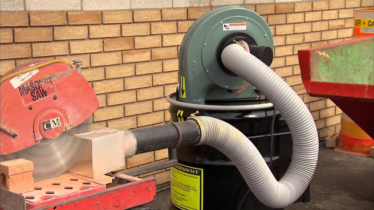 Danger en presence de poussieres de silice