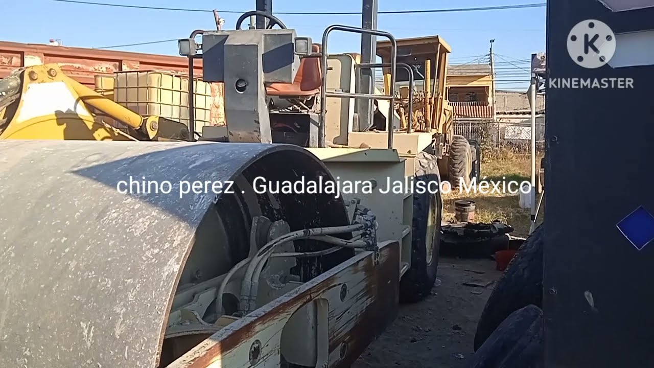 vibro compactador o rodillo no camina no vibra