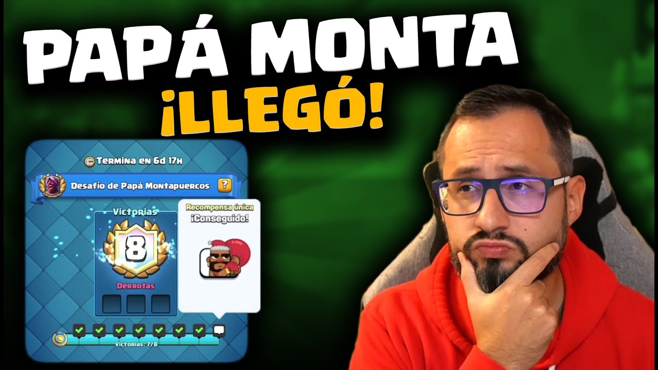 ¿¿MONTAPUERCO PAPA NOÉL? ¡¡ME ENCANTA EN ESTE MAZO!! | Clash Royale