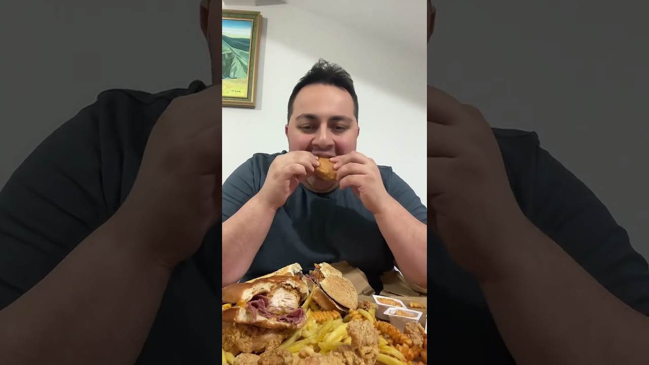 BURGER KING POPEYES ARBYS MUKBANG ASMR