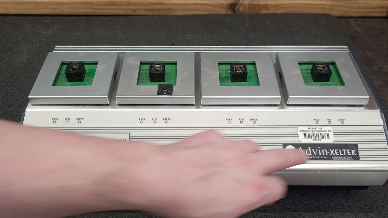 Removing The Advin Badge On the Advin - Xeltek Superpro 5004EGP SP5004 SP5004E