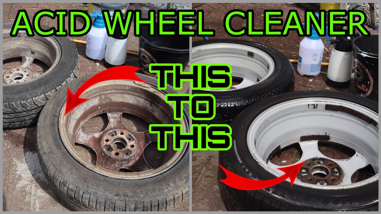 Best Way to Clean Wheels? ACID Wheel Cleaner vs Baked on Brake Dust