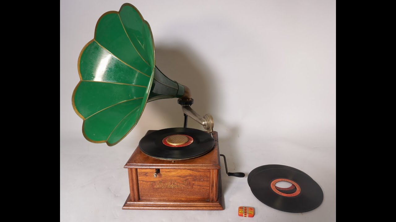 Aretino Trichtergrammophon