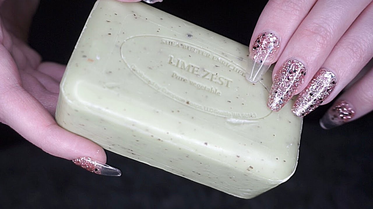ASMR Aggressive Soap Scratching |🧼Textured Soap🧼| No Talking