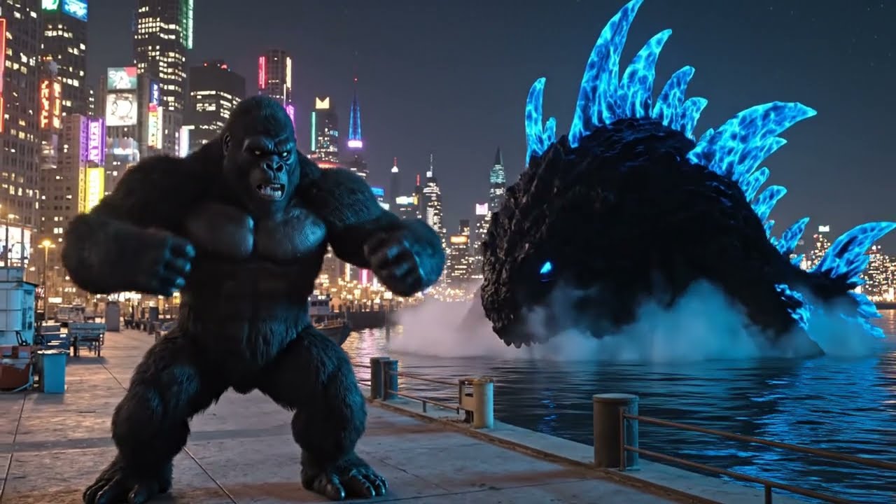 Cuộc chiến khủng khiếp giữa King Kong và đội quân Transformer tại thành phố