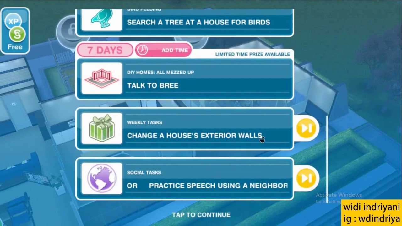 DIY HOMES : ALL MEZZED UP the sims freeplay.