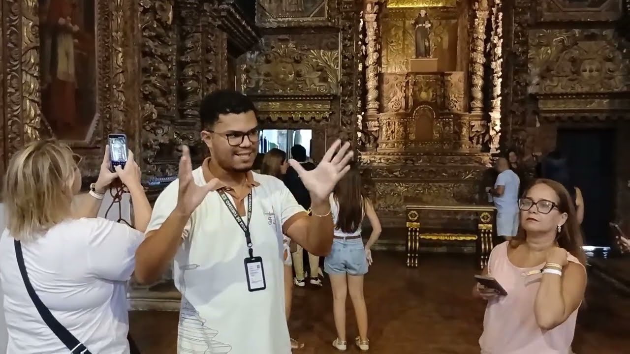 Visita a igreja santo Antônio, Centro histórico João Pessoa PB.