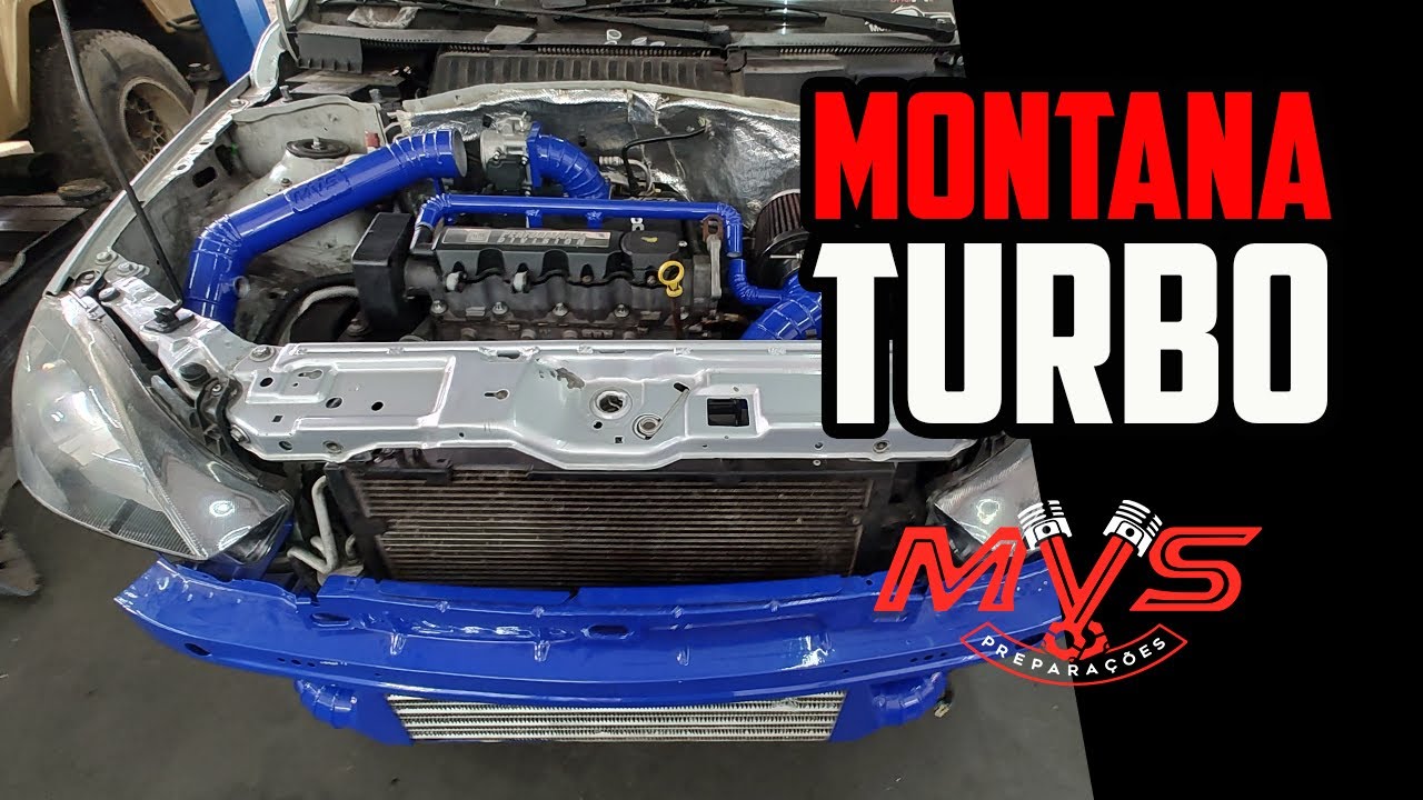Montana 1.8 Forjada Turbo: Tubulações sob-medida, Pintura Especial e Pré-montagem. - MVS Preparações