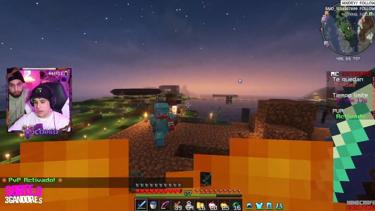 El PvP más ÉPICO de Minecraft Extremo | 