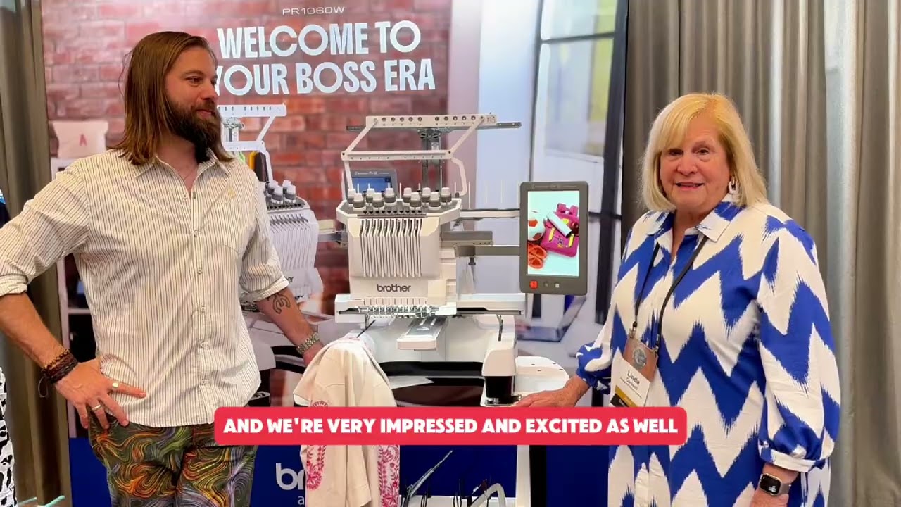 NEW Brother PR1060W Overview with Chris! ✨ Brother Experience 2025 in Austin, Texas | #BEX2025