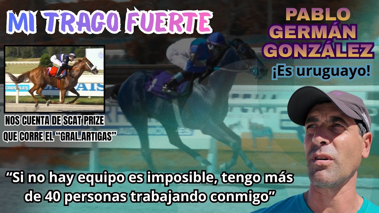 ¡Qué cuidador! Pablo Germán González, luciéndose con Mi Trago Fuerte el domingo 1/2/26 en MRÑ