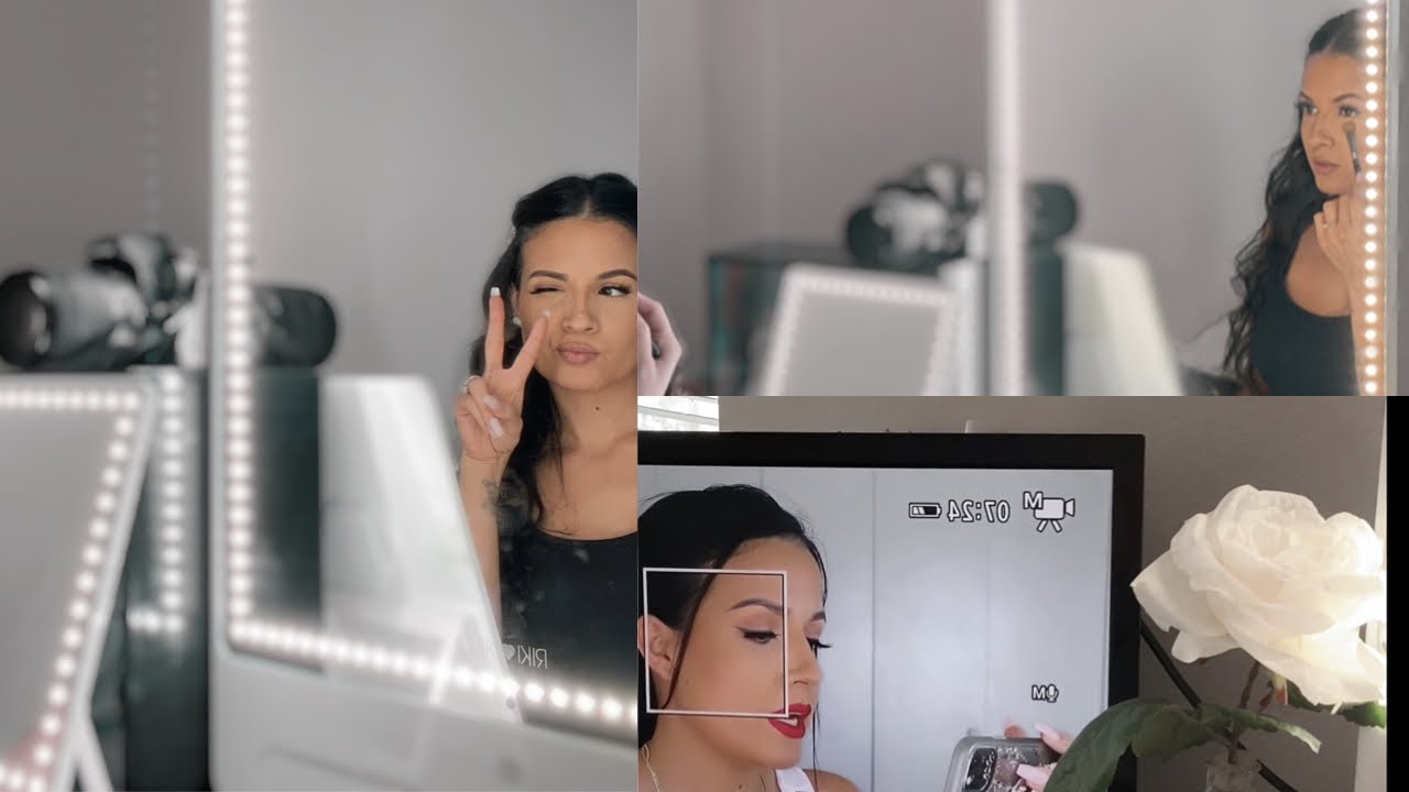 My Filming & Lighting Setup For Beauty Videos | Content Creator| Filming setup for a small place