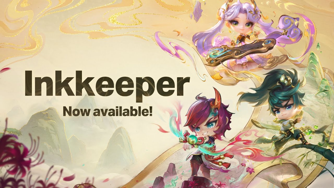 Chibi Inkkeepers Ezreal, Yasuo & Sona: Brush of Elegance | Golden Spatula