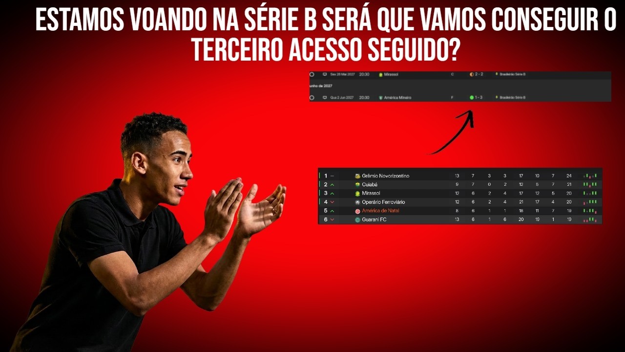 Estamos bem demais na Série B será que vamos conseguir mais um acesso consecutivo? - Temp 3 Ep 10