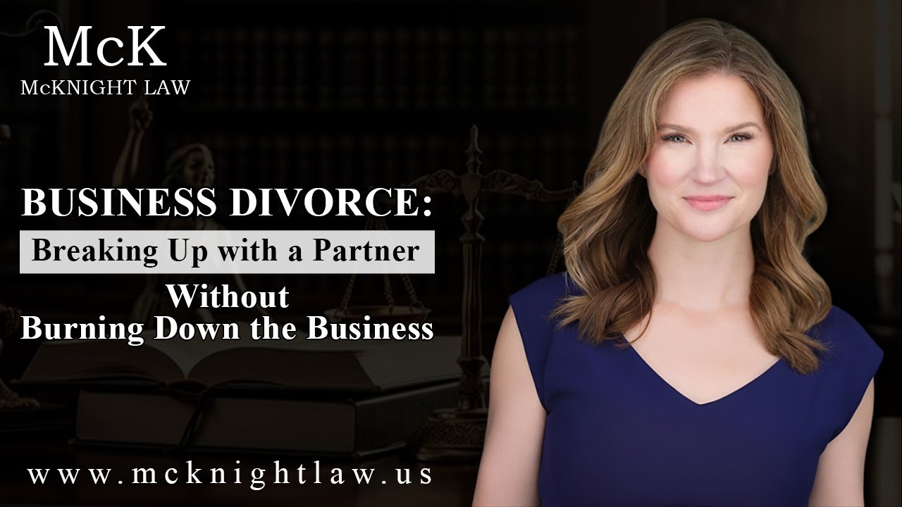 Business Divorce: Breaking Up with a Partner Without Burning Down the Business