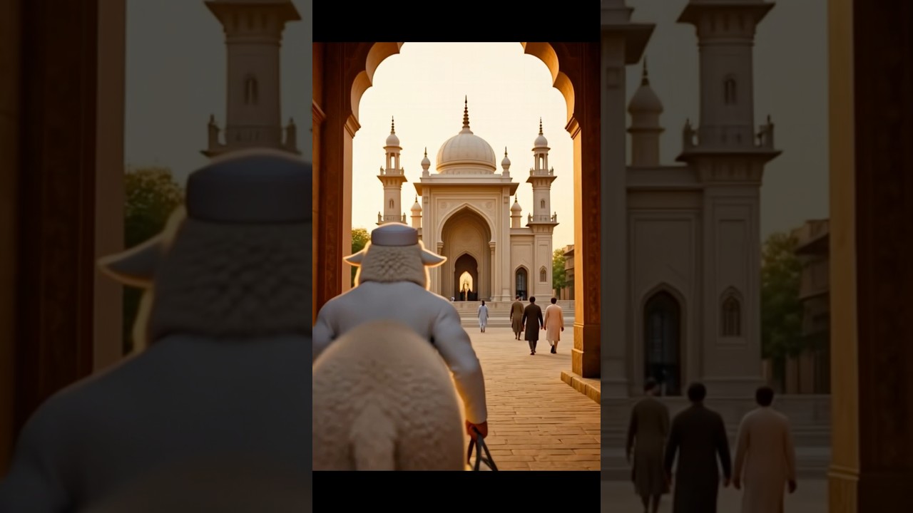 Islamic video | Akbari Masjid ka safar✨ #islamicvideo #masjid #muslim #ai #islam  #youtubeshorts