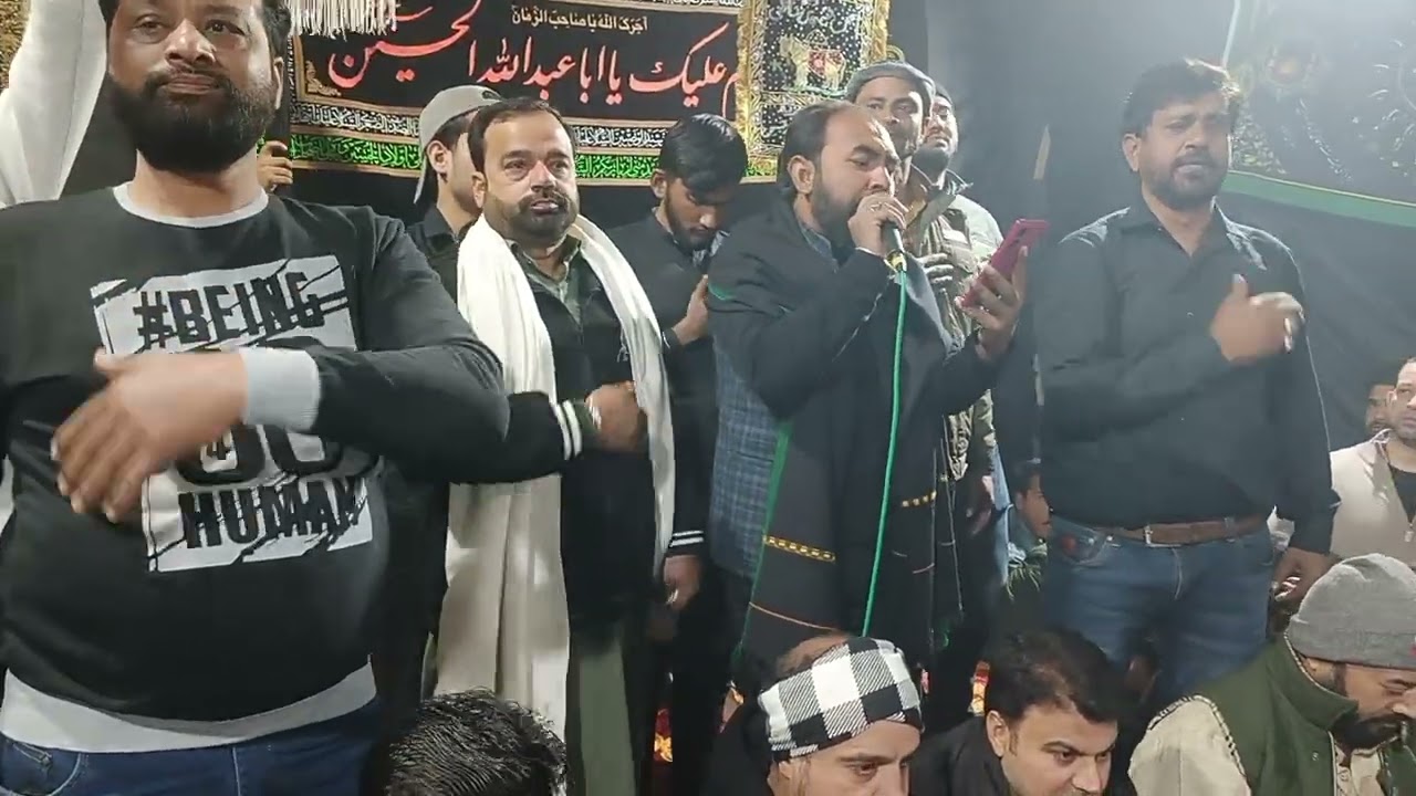 Hussain ع Hussain ع | Johar Naqvi 28 Rajab Matam E Imam Hussain ع 2026 Old Delhi 