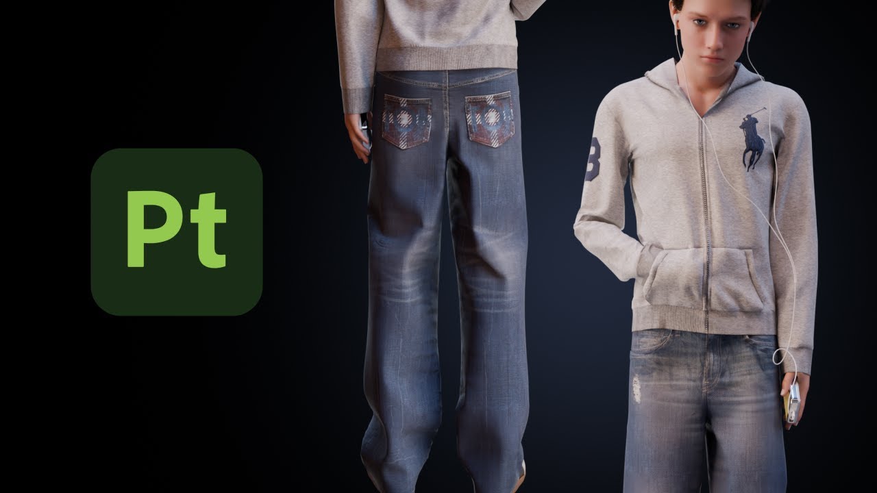 Texturing an Outfit In Substance Painter Full Tutorial